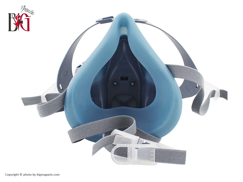 ماسک تنفسی فیلتر دار نیم صورت 3M مدل 7502 