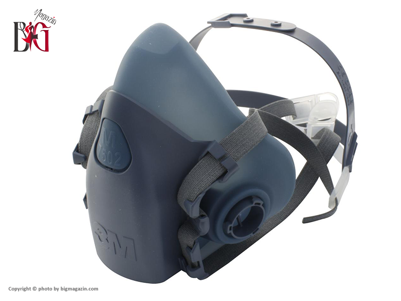  ماسک تنفسی فیلتر دار نیم صورت 3M مدل 7502 اصلی