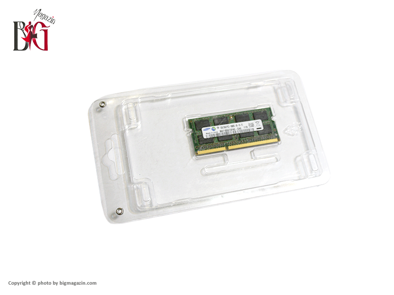  رم لپ تاپ ظرفیت 2 گیگابایت DDR3 تک کاناله 1333 مگاهرتز 10600s سامسونگ مدل CH9