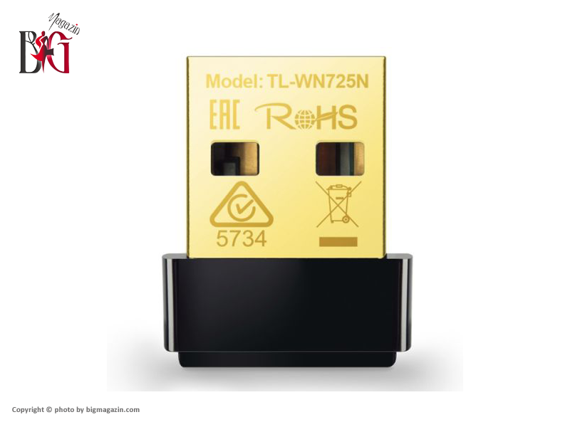  کارت شبکه USB بی‌ سیم N150 Nano تی پی-لینک مدل TL-WN725N